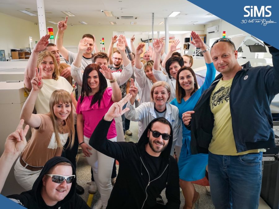 SIMS COVID PATROL wraz z pracownikami