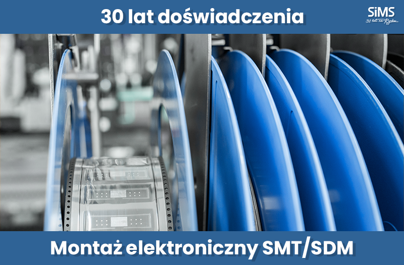 montaż elementów elektronicznych