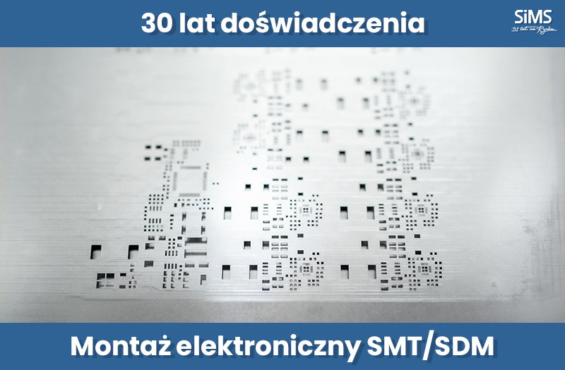 montaż elementów elektronicznych