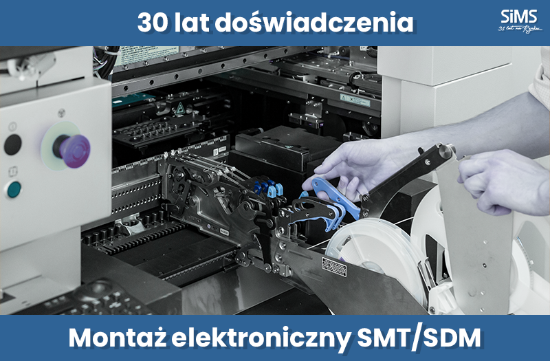 montaż elementów elektronicznych