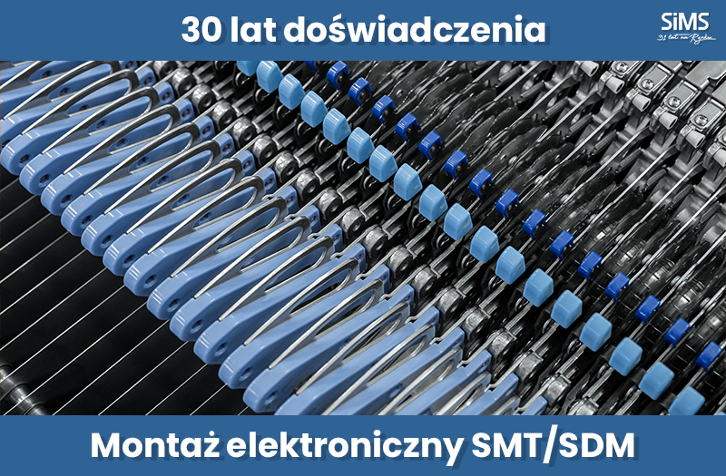 montaż elementów elektronicznych