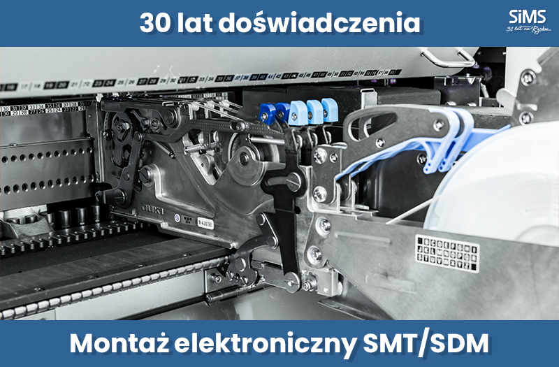 montaż elementów elektronicznych