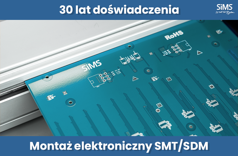montaż elementów elektronicznych