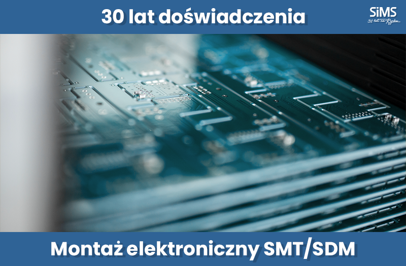 montaż elementów elektronicznych