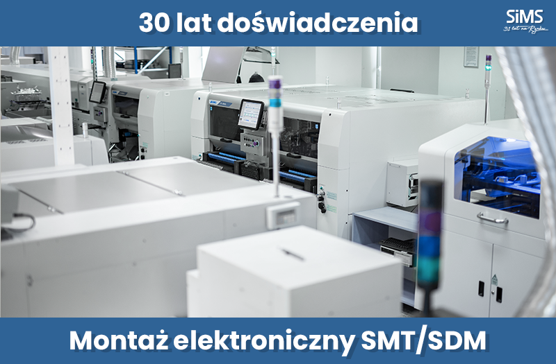 montaż elementów elektronicznych