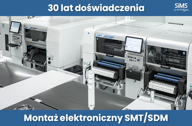 montaż elementów elektronicznych