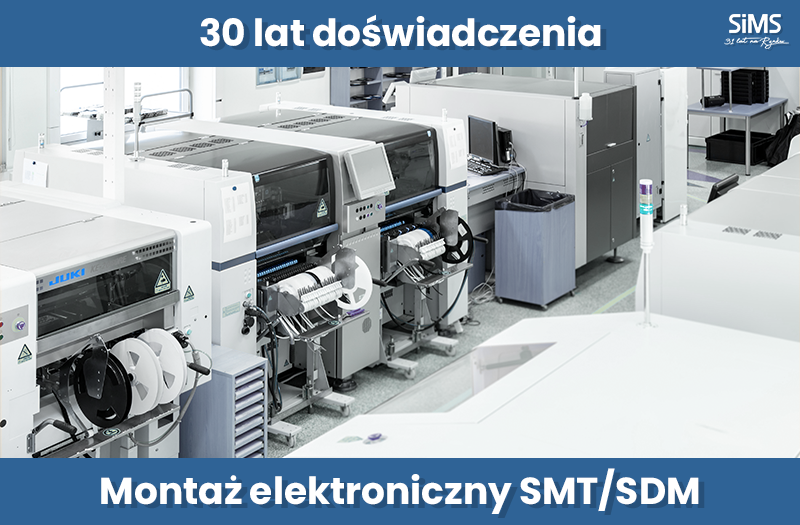 montaż elementów elektronicznych