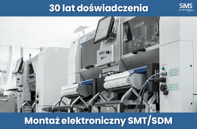 montaż elementów elektronicznych