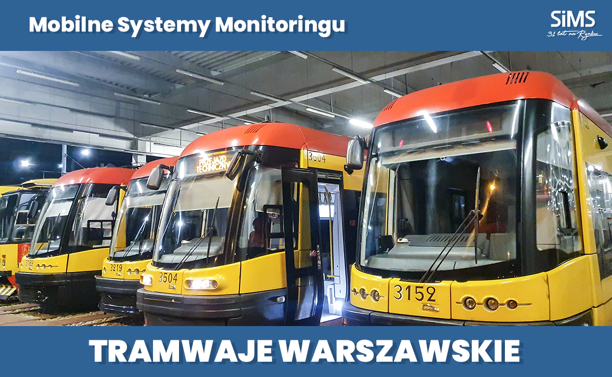 Tramwaje Warszawskie z nowym systemem monitoringu