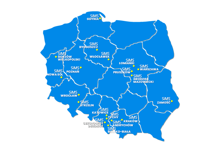 Mapa Projektów SIMS