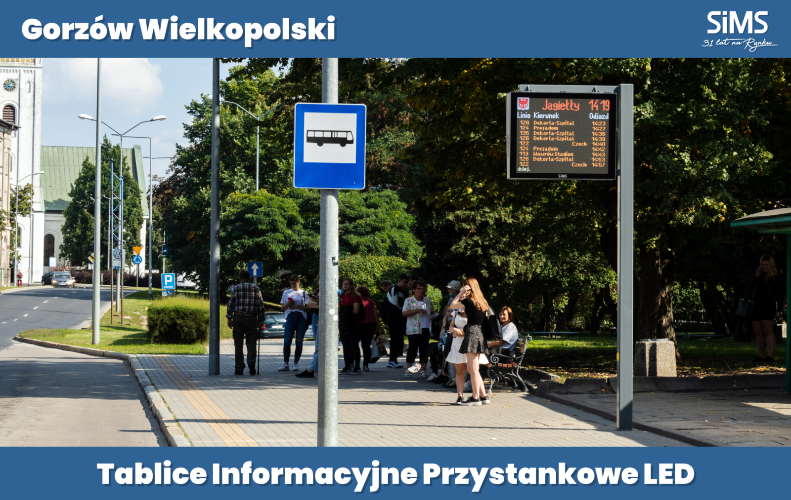 Tablice Informacyjne Przystankowe LED