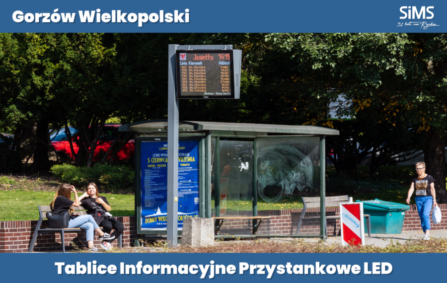 Tablice Informacyjne Przystankowe LED