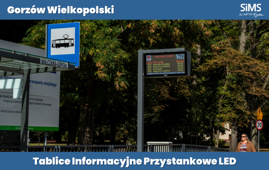 Tablice Informacyjne Przystankowe LED