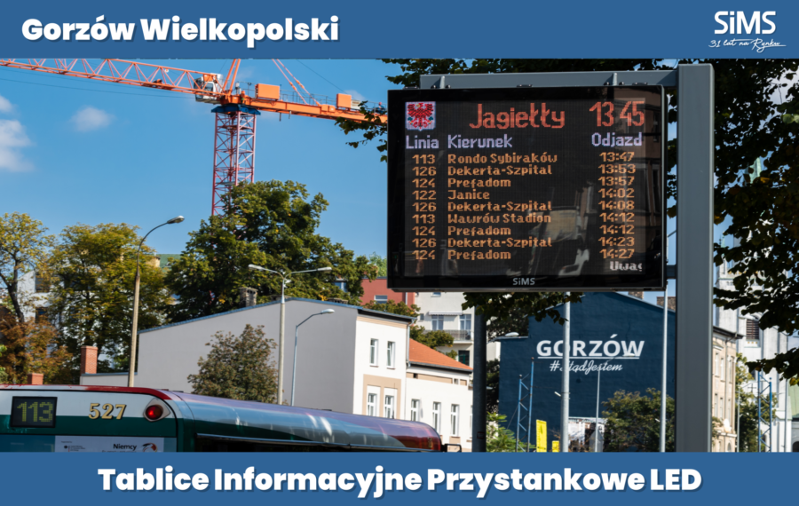 Tablice Informacyjne Przystankowe LED