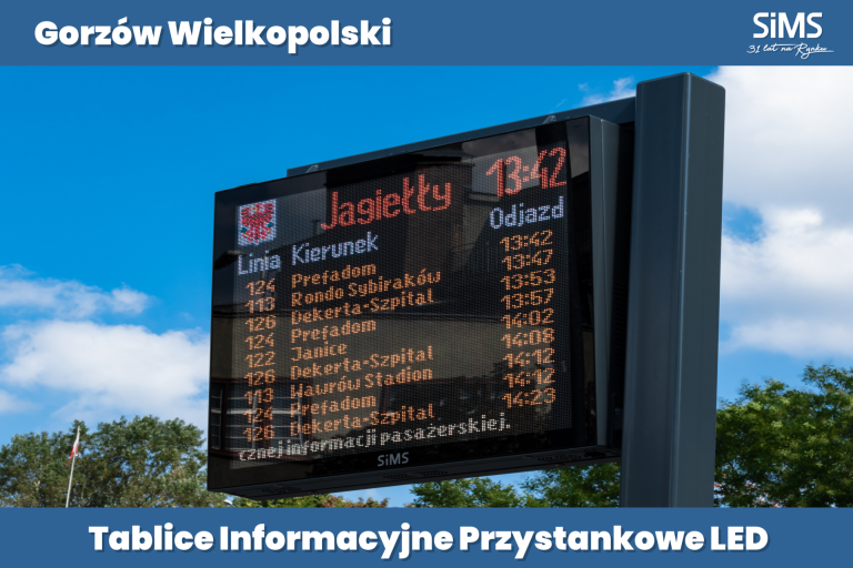 TABLICE LED - Gorzów Wielkopolski