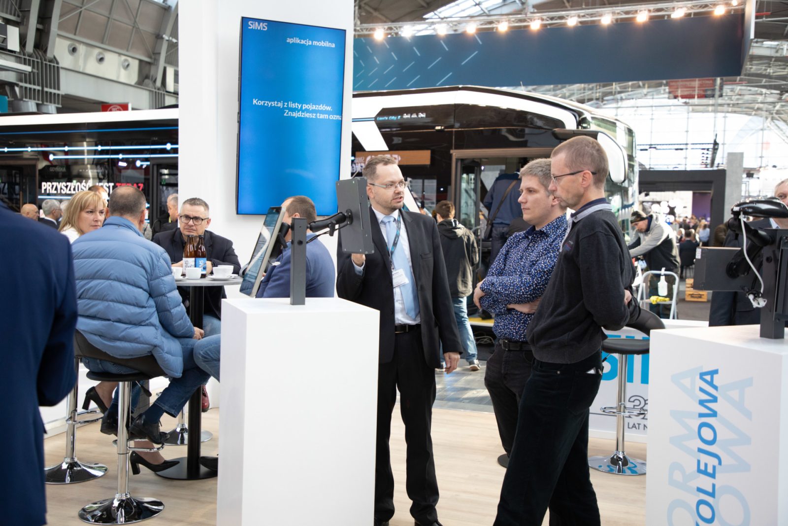 TRANSEXPO w Kielcach - Zakład Elektroniczny SIMS na targach branży transportu zbiorowego