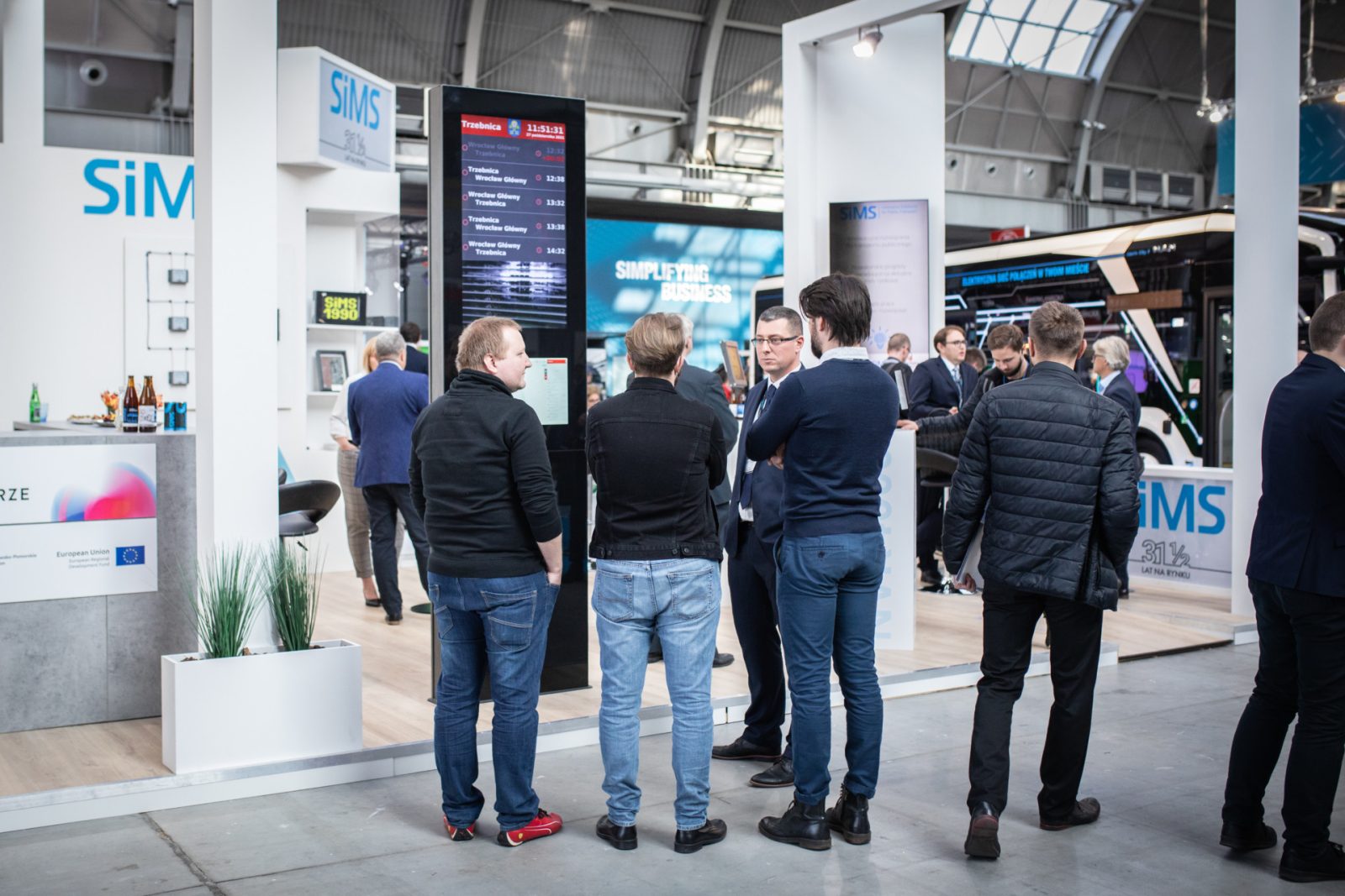 TRANSEXPO w Kielcach - Zakład Elektroniczny SIMS na targach branży transportu zbiorowego