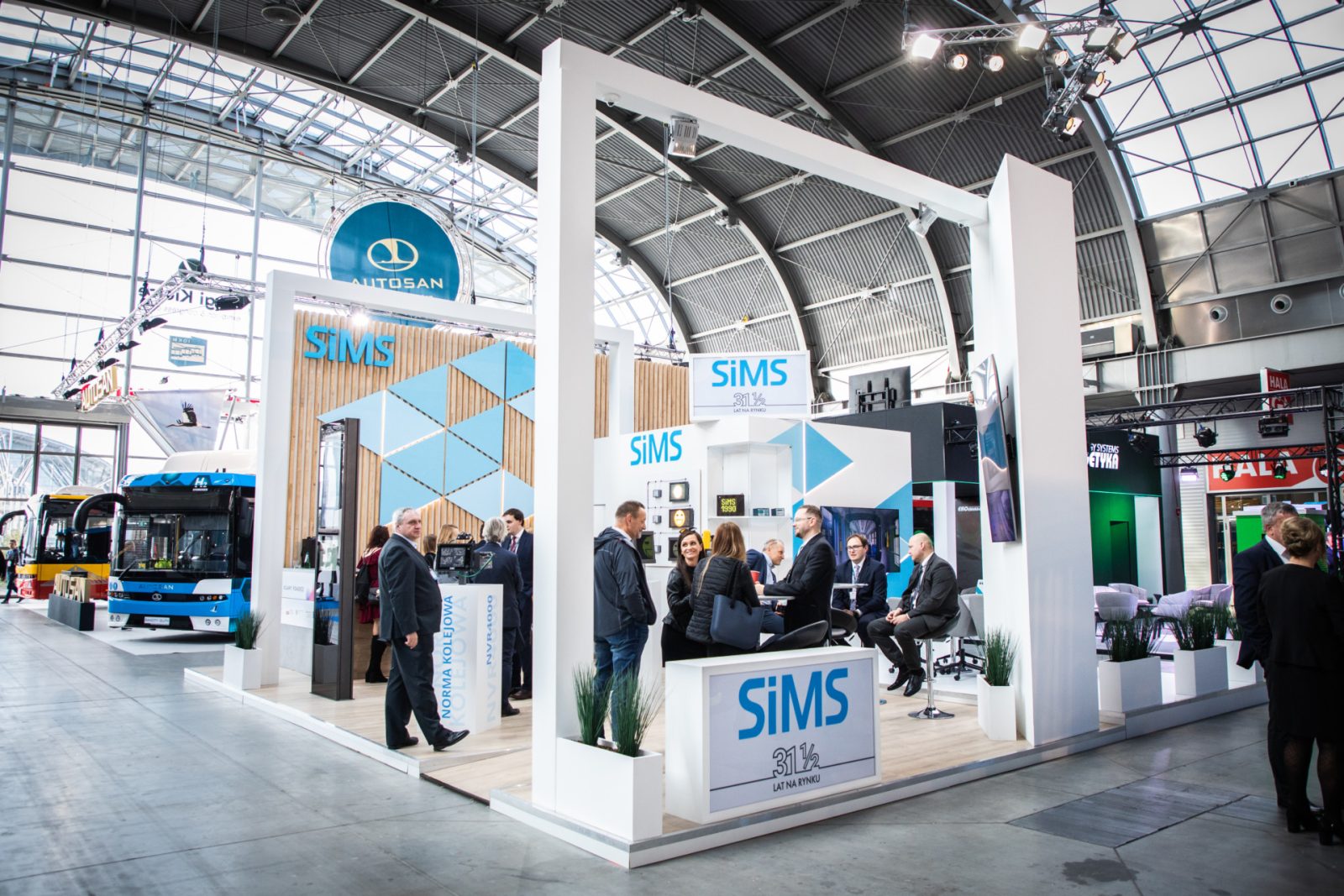 TRANSEXPO w Kielcach - Zakład Elektroniczny SIMS na targach branży transportu zbiorowego