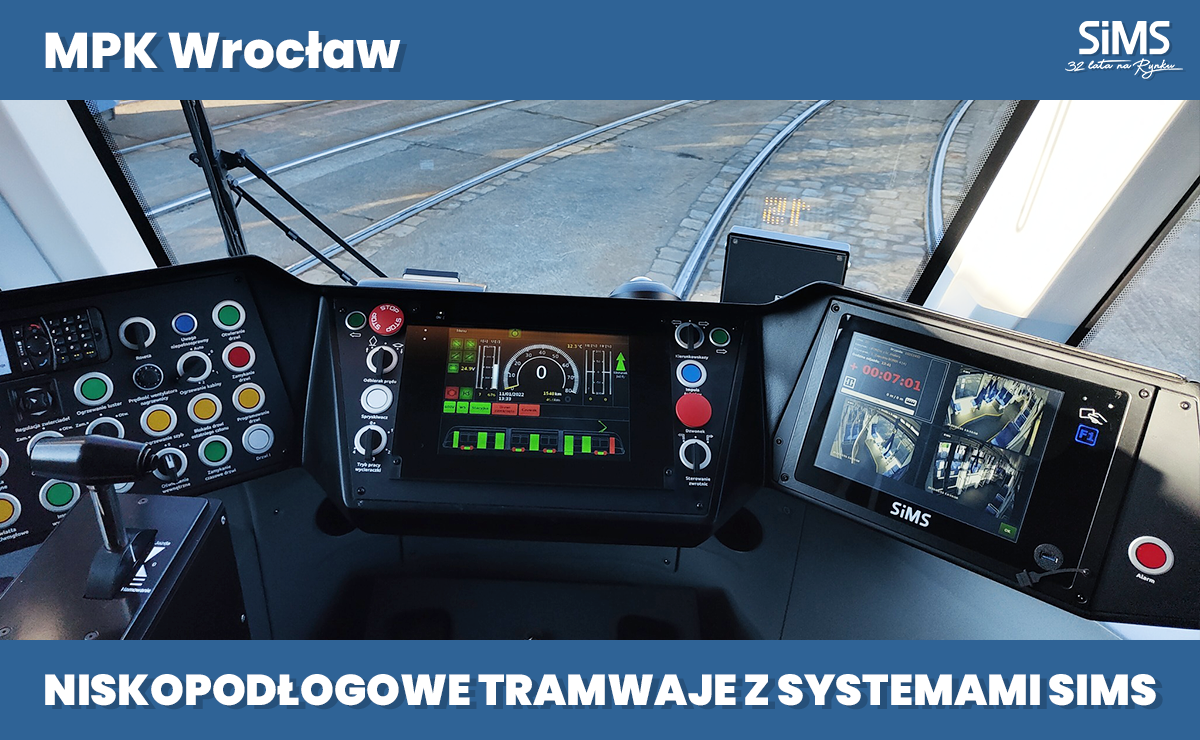 Niskopodłogowe Tramwaje z Systemami SIMSa