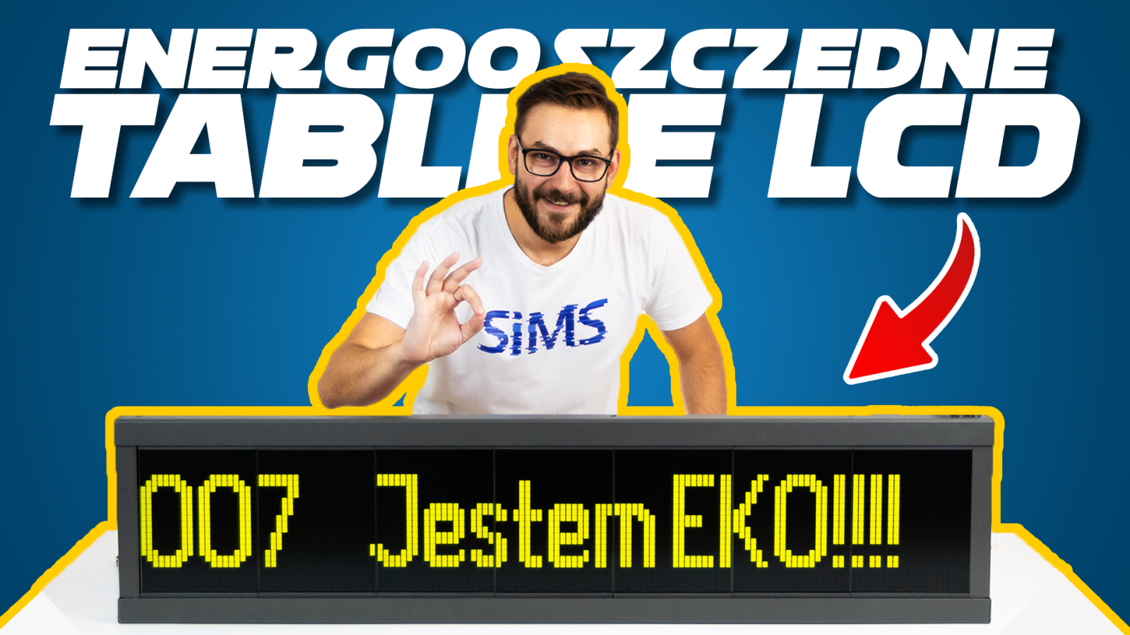 Energooszczędne Tablice LCD
