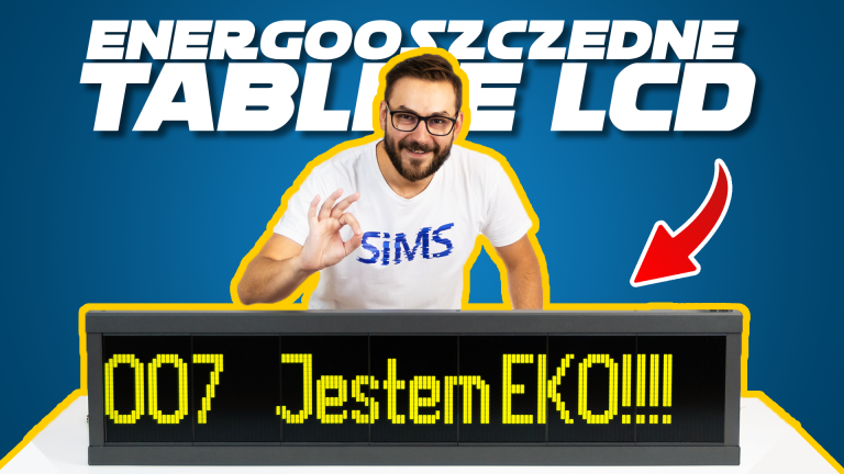 Energooszczędne Tablice LCD