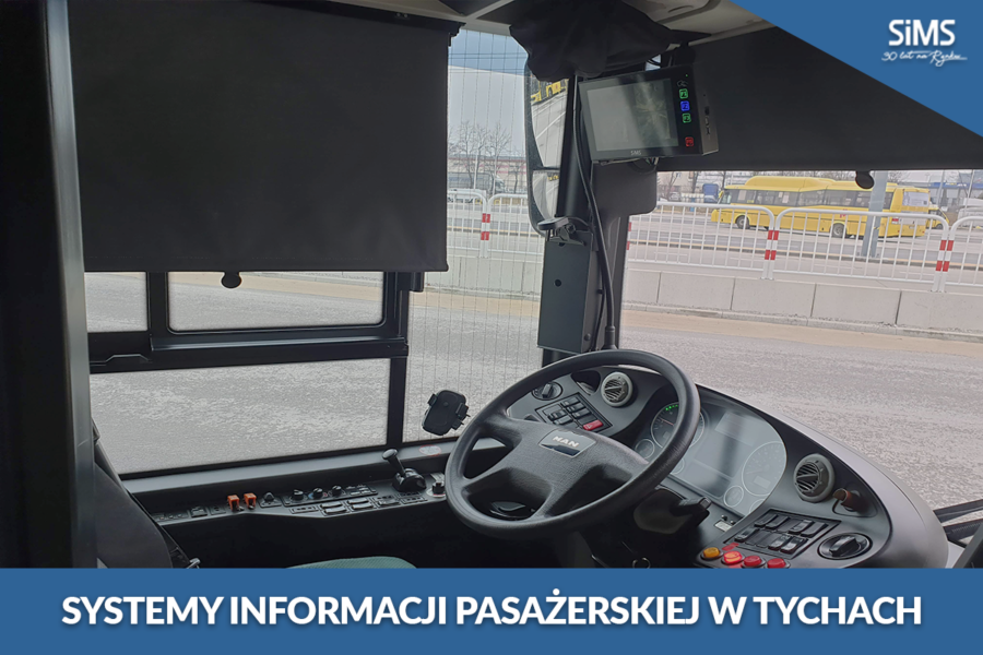 Najnowsze systemy informacji pasażerskiej SIMS w Tychach 