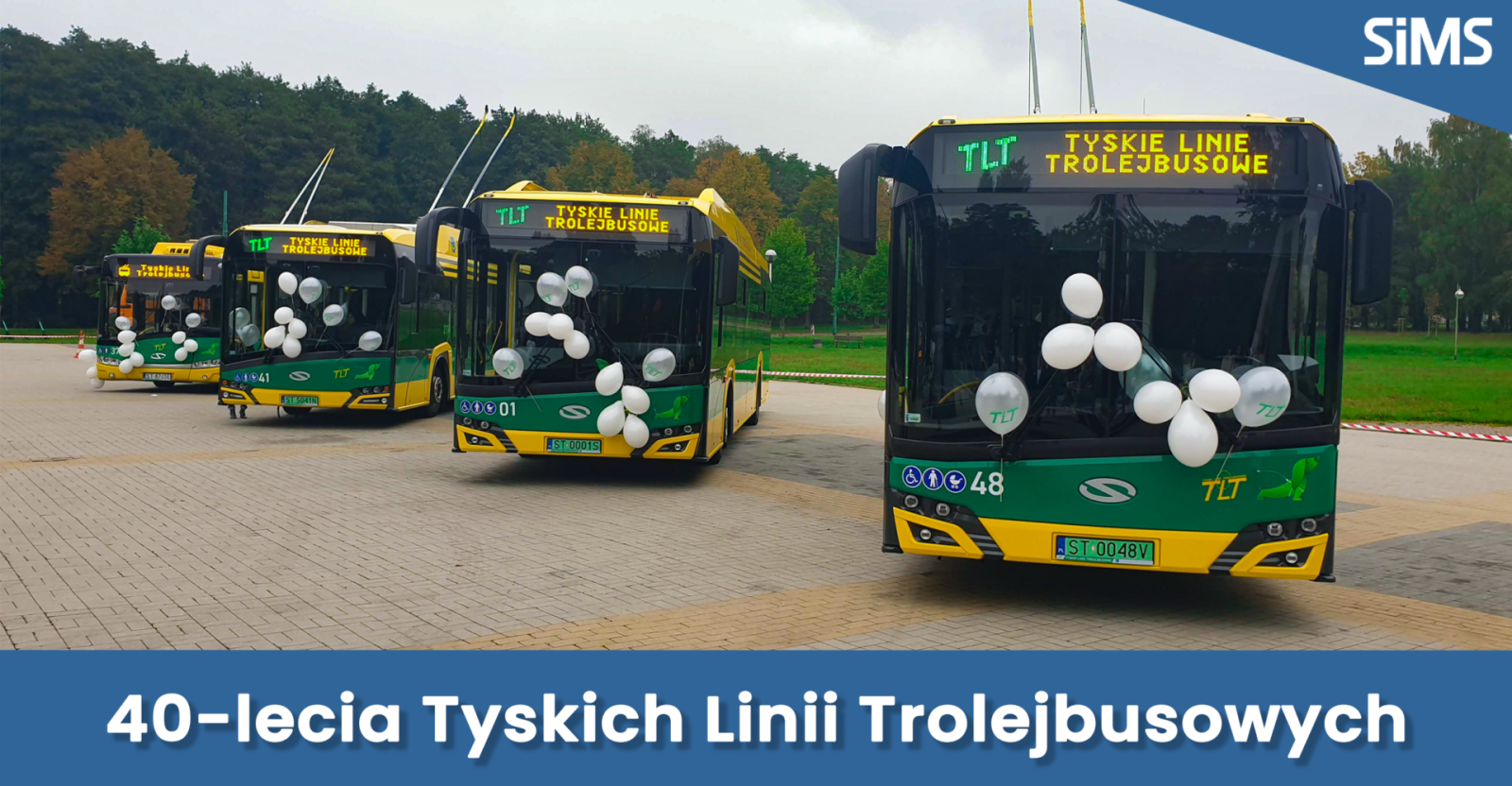40-lecie tyskich trolejbusów - Zakład Elektroniczny SIMS