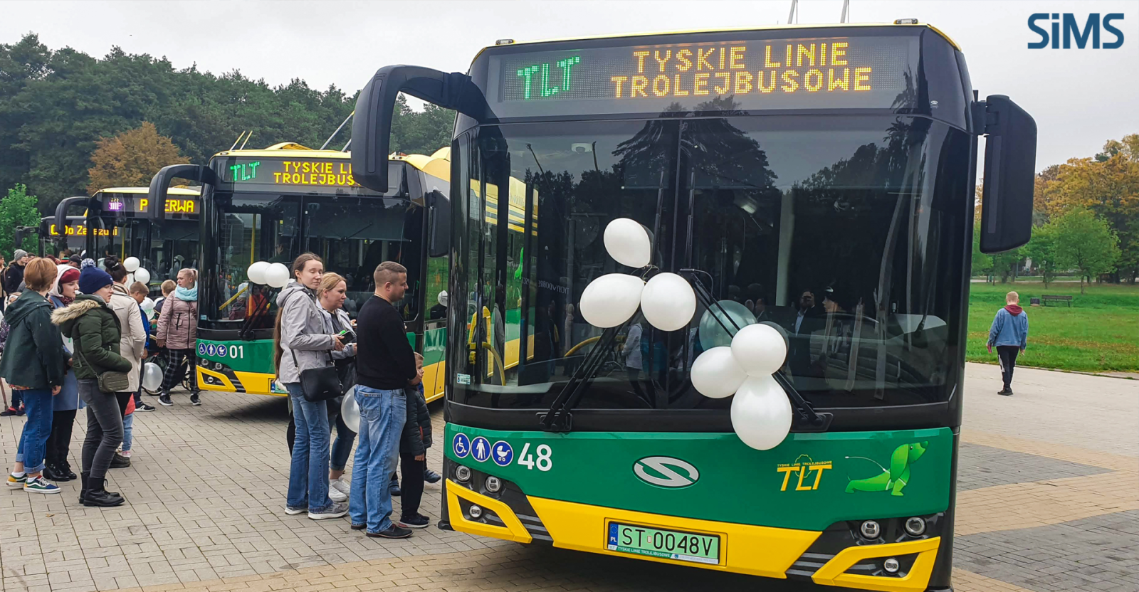 40-lecie tyskich trolejbusów - Zakład Elektroniczny SIMS