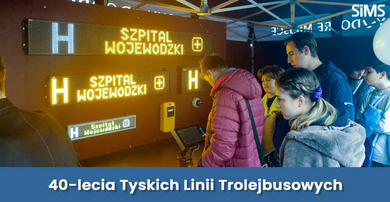 40-lecie tyskich trolejbusów – Zakład Elektroniczny SIMS