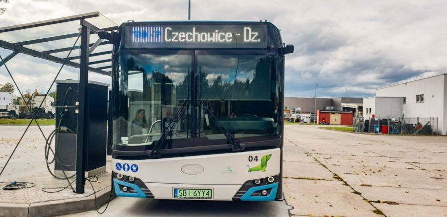 Solaris Urbino 18 electric w Czechowicach-Dziedzicach