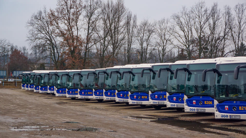 49 nowych Mercedesów wyposażonych w autorskie rozwiązania SIMS w Bydgoszczy