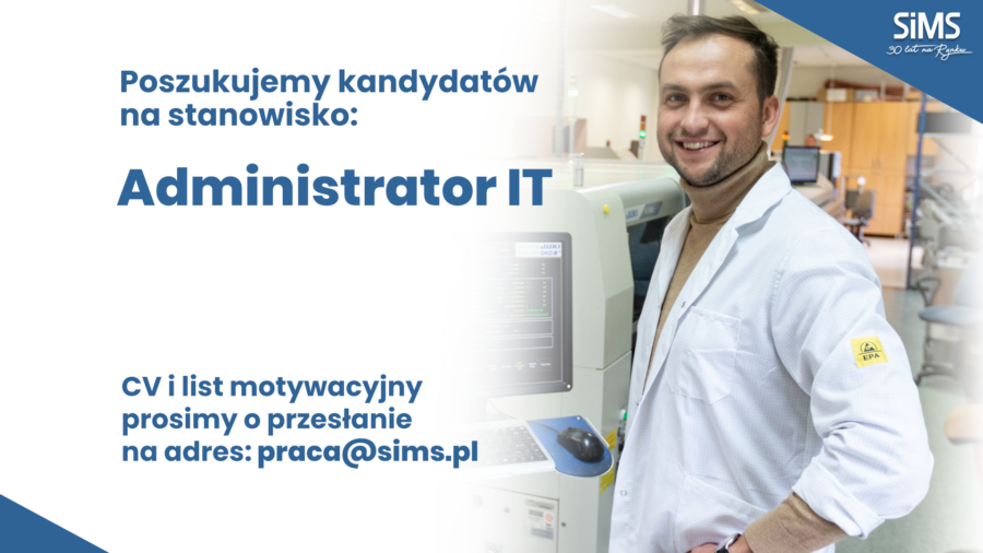 Młodszy Administrator Sieci i Systemów Komputerowych - Oferta Pracy